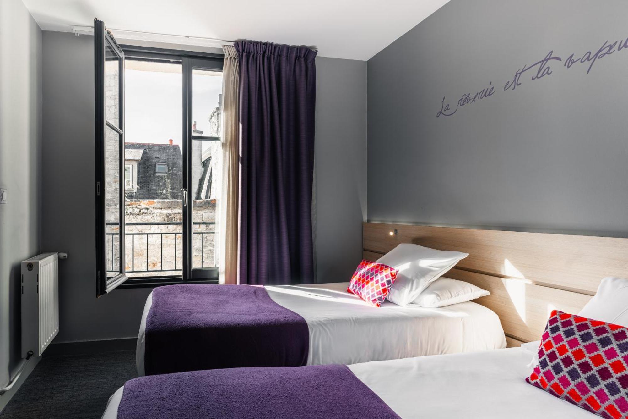 Hotel Du Chateau Dinan - Originals Boutique Rom bilde